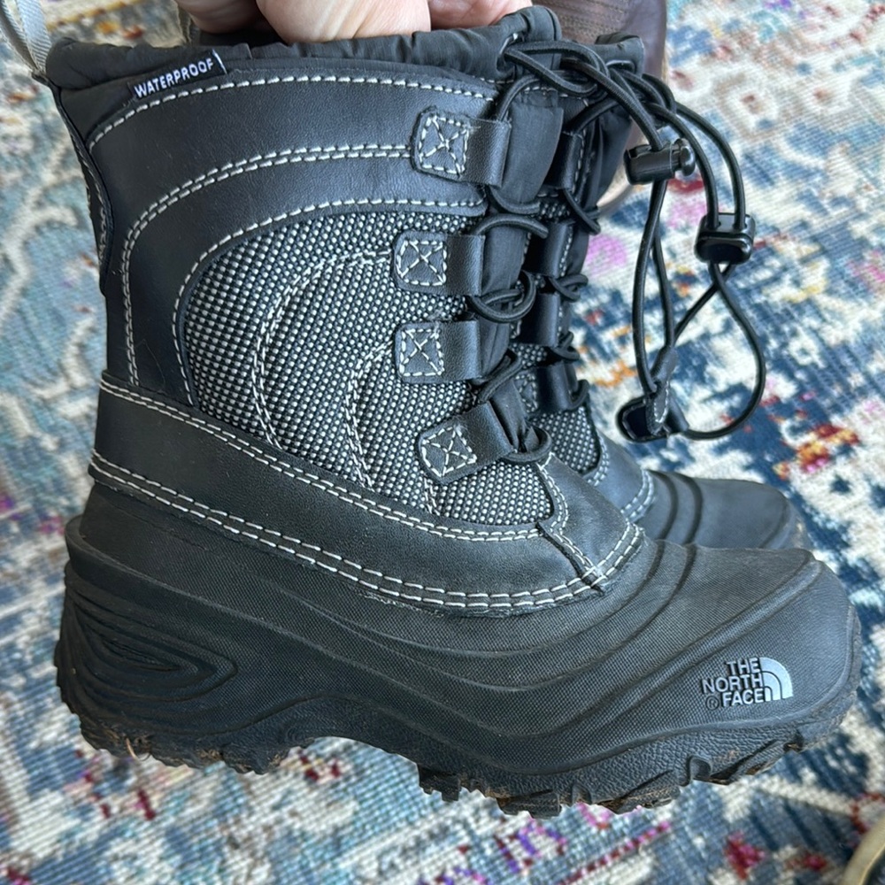 The North Face Charcoal Waterproof Boots